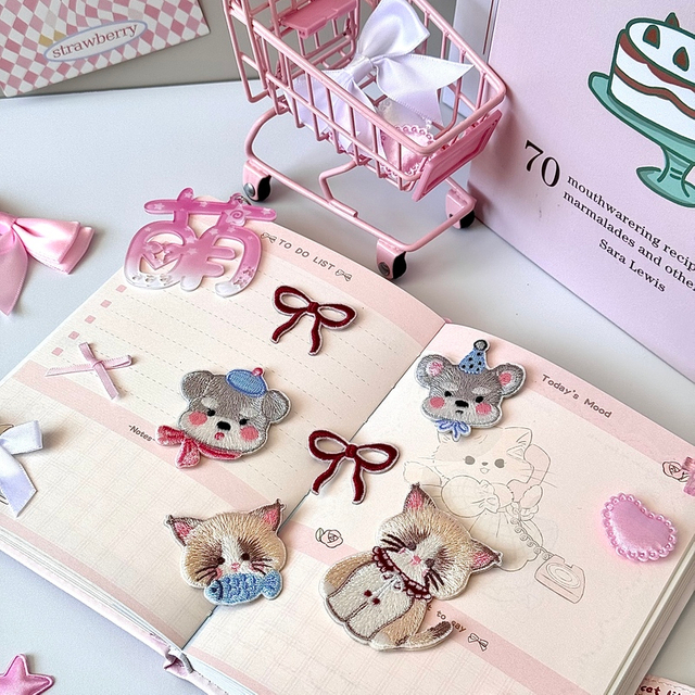 Customised DIY Animal Decorative Embroidery Stickers for Handicrafts