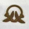 3D Animal Raised Rubber Silicone Iron-on Patches for Sportswear Teamwear Uniform Bags Caps Bags