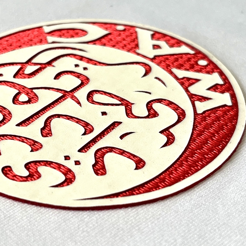3D Logo Star Silicone Badges Sport Patches