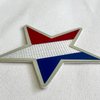 3D Star-shaped Multicolor Sew On Iron Patches for Garments