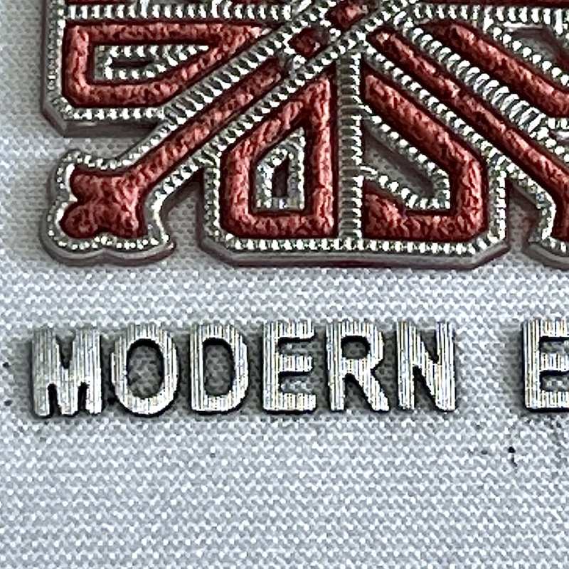 Ornate Snowflake-patterned Iron-on Badge