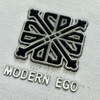 Matte Embossed Snowflake-motif TPU Badge