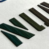 Colorful Reflective Letters Embossed Iron-on Badge