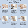 Water Transfer Temporary Body Tattoos for hands
