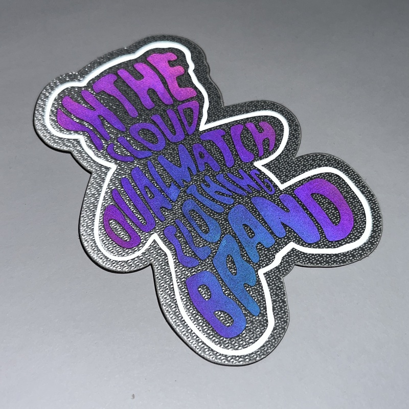 Little Bear Colorful Reflective And Silver Reflective Edge Fridge Magnets for Magnetic Whiteboard