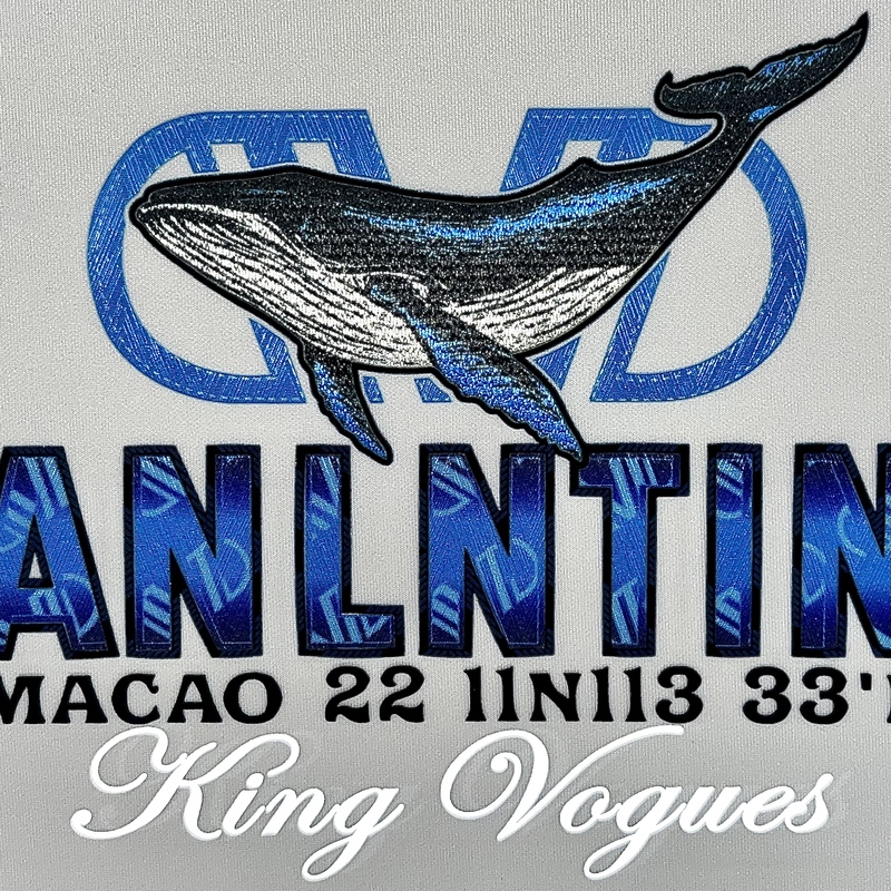 Luxurious Vivi Blue High Density Heat Transfer