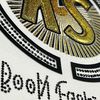 Golden Metallic High Density Letter Heat Transfer