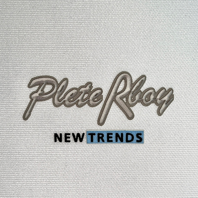 Luxurious High Density Letter Logo Patch for Fashionwear T-shirt