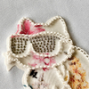 Multi-colour Kitten Embroidery Patch Heat Transfer