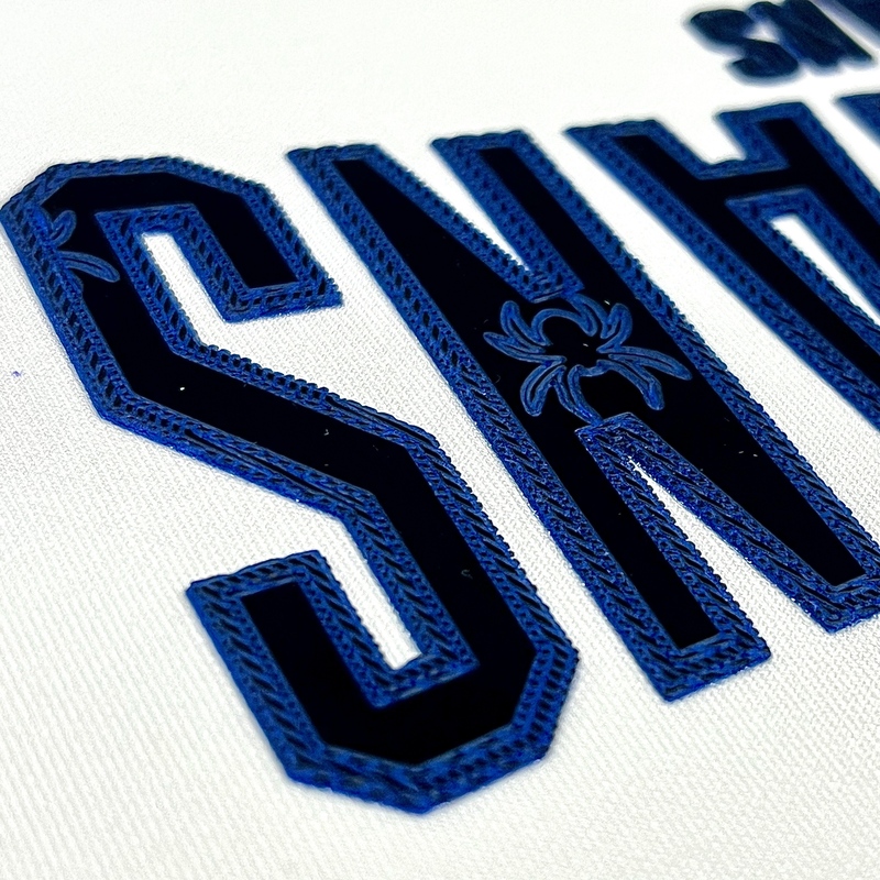 3D Custom Shiny Patterned High-density Heat Transfer for Fashionwear 