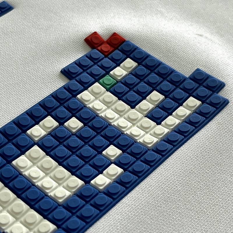 3D Color Letters Moulding Silicone Patches Heat Transfer Logo Patches for Fashion Brands Kids Garments Caps Bags