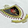 3D Shinny Football Golden Embossed Sports Badges Metallic TPU Patches Metallic High Frequency for Sportswear Garments Uniforms