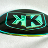 Colorful Metallic 3D Emblem Badge