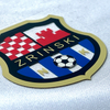 3D Soccer-themed Shield Silicone Sew On Iron Patches for Sportswear Uniforms