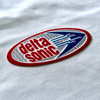 Oval Team Logo Flock And Tatami Patches for Custom Sneakers