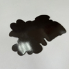 Sparkling Effect Smiling Face Laser Metal Letter Fabric Fridge Magnets for Metal Notice Boards