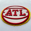 ATL Atlanta Hawks Logo Basketball Embroider Patch