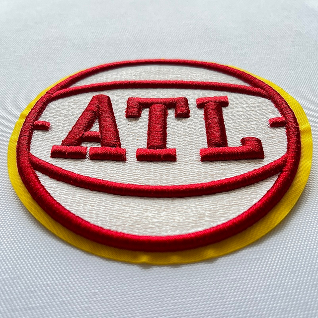 ATL Atlanta Hawks Logo Basketball Embroider Patch