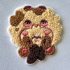 Soft Cartoon Embroidered Chenille Patch