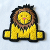 Colorful Lion Cartoon Pattern Embroidery Patch for Children's Hat Decoration