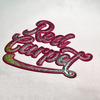 Glitter Heat Transfer TPU Patch for T-shirt Logo