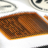 Custom Gradient Logo Brush Silicone Heat Transfers for Baseball Caps