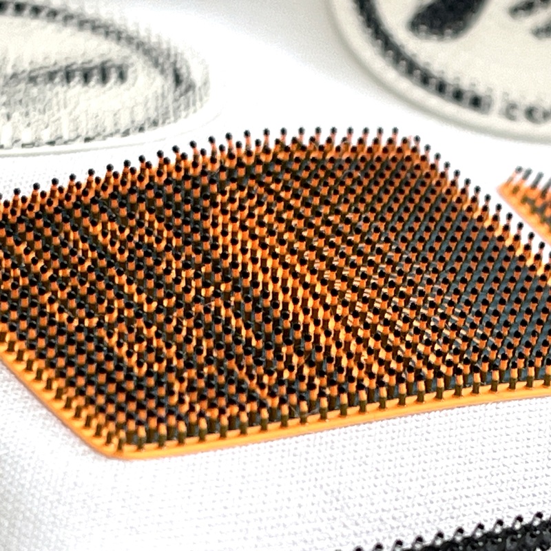 Custom Gradient Logo Brush Silicone Heat Transfers for Baseball Caps