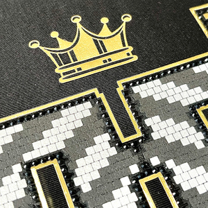 Golden Metallic Luxurious Heat Transfer