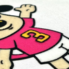  Cartoon Multi-layer Flock with Glitter Heat Transfer Labels