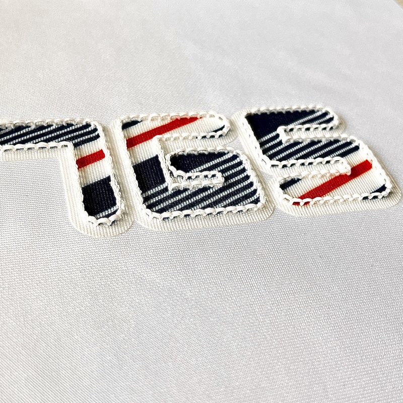 Multi-colour Letter Embroidery Patch Heat Transfer Logo