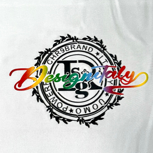 3D Custom Gradient Full Colour Flock Heat Transfer for Fashionwear 