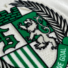 Crest-shaped Flock and Tatami Fabric Badge