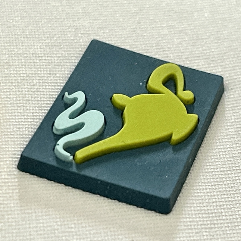 3D Square Teapot Club Rubber Silicone Badges Logo Patches Sports Hot Stamp Patches with Stars for Teamwear Uniform Sportswear