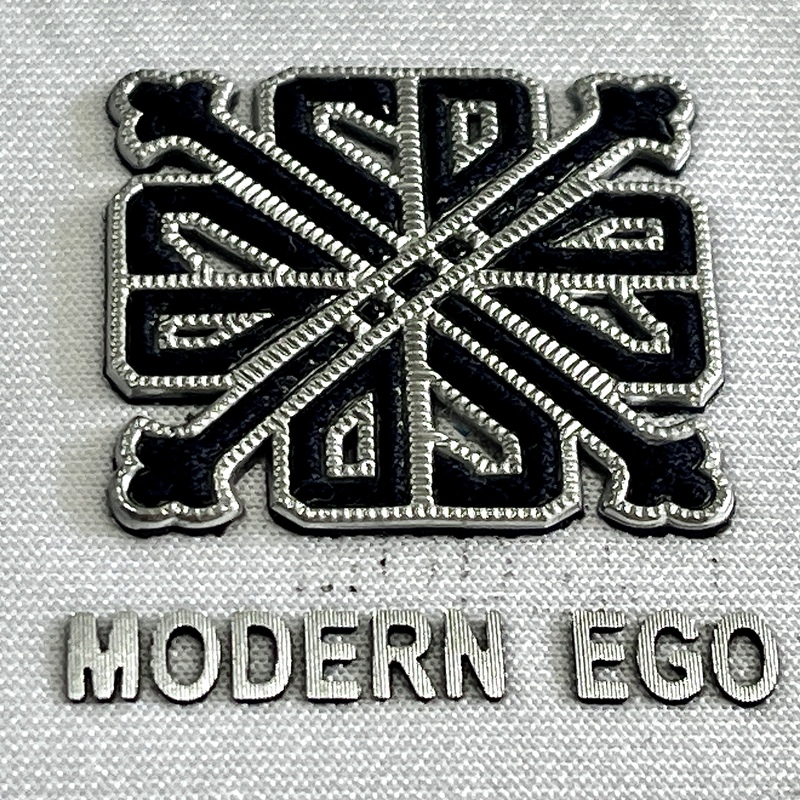 Matte Embossed Snowflake-motif TPU Badge
