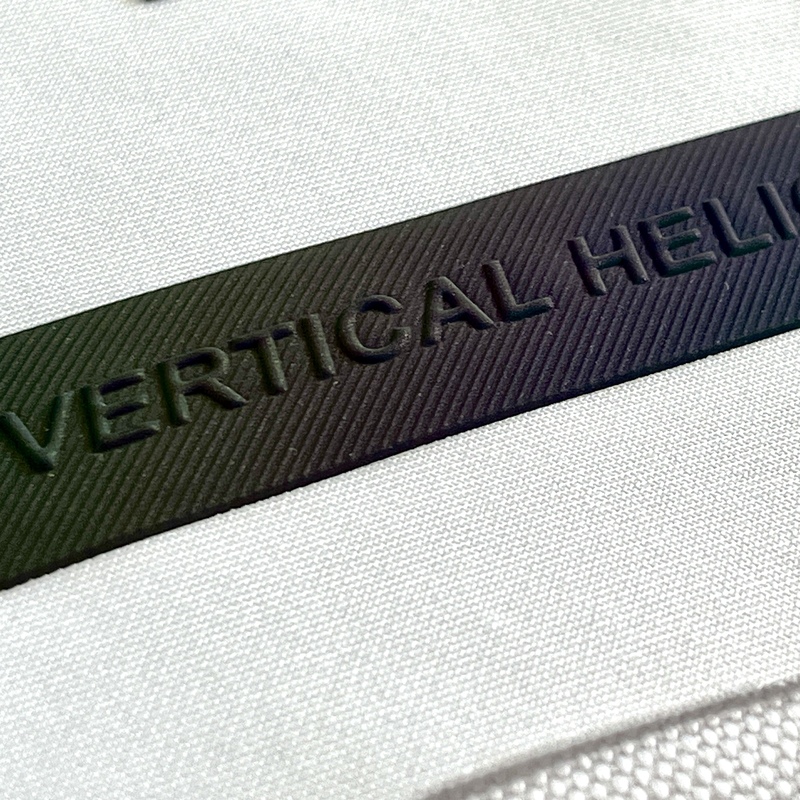 Colorful Reflective Matte Embossed TPU Patch
