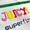  Multi-color Block-style Iron-on TPU Badge
