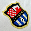 3D Soccer-themed Shield Silicone Sew On Iron Patches for Sportswear Uniforms