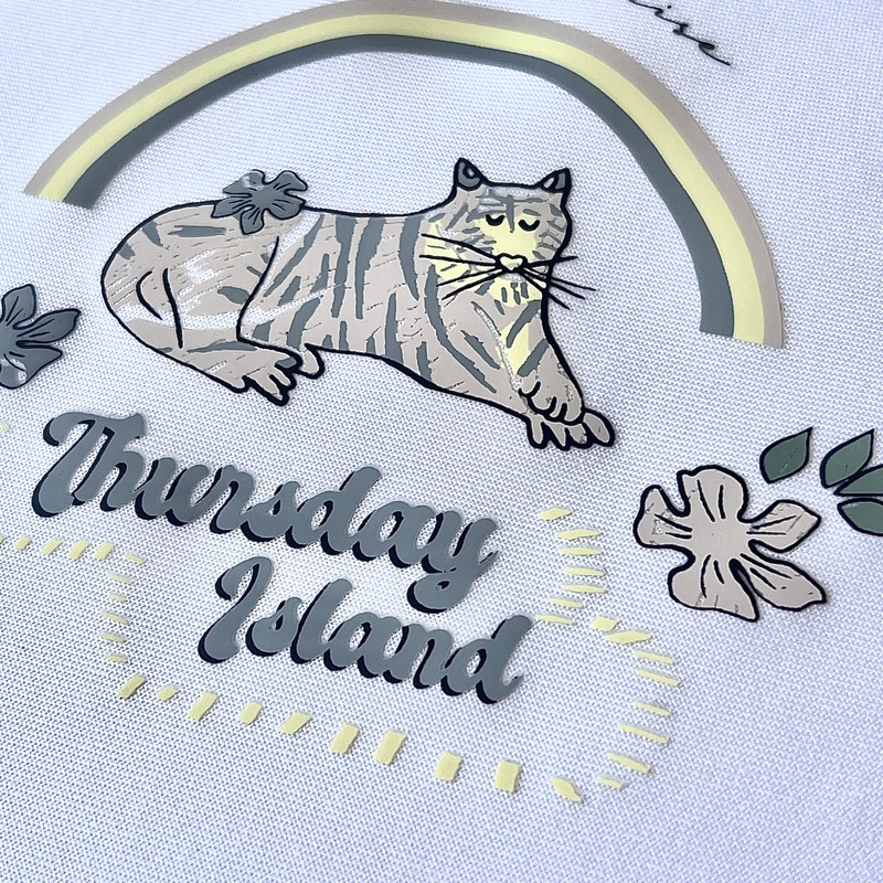 Cat Themed And Rainbow Silicone Sew Iron Patches for Apparel