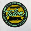 3D Circular Shiny Gold Flock And Tatami Fabric Badges for Garments Sportswear Teamwear