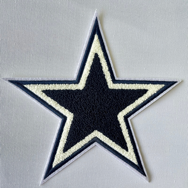 Dallas Cowboys Star Embroidered Emblem Team Patch 
