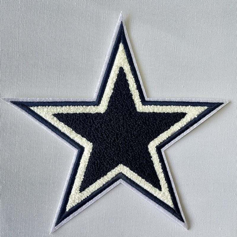 Dallas Cowboys Star Embroidered Emblem Team Patch 