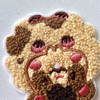 Soft Cartoon Embroidered Chenille Patch