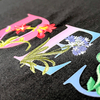 Floral Embroideried High Density Letters