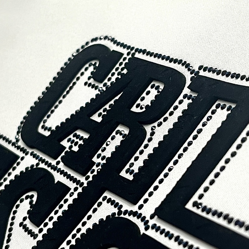 3D Custom High-density Letters Heat Transfer for Fashionwear 