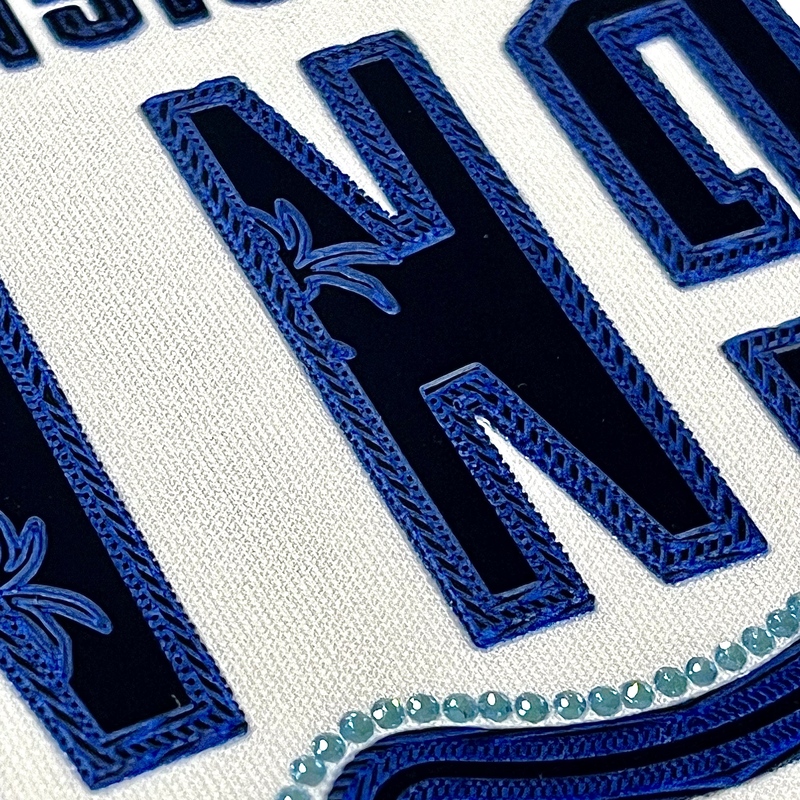 3D Custom Shiny Patterned High-density Heat Transfer for Fashionwear 