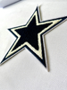 Dallas Cowboys Star Embroidered Emblem Team Patch 