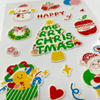 3D In-stock Customizable Chirstmas Season Caviar Stickers for DIY Handicrafts