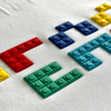 3D Color Letters Moulding Silicone Patches Heat Transfer Logo Patches for Fashion Brands Kids Garments Caps Bags