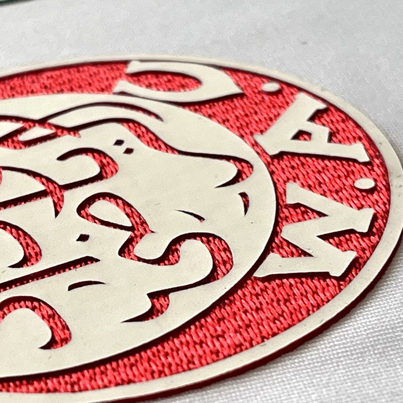 3D Logo Star Silicone Badges Sport Patches