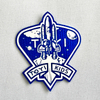 Space-themed Triangular Silicone Badges Sew On Iron Patches for Children's Wear